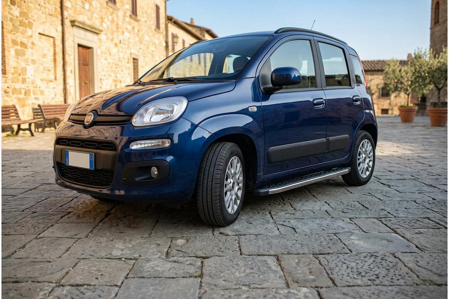 Fiat Panda 2011-2023 Estribos Laterales BlackLine (2 uds., Aluminio) Image