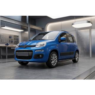 Estribos Laterales Tayga Black (2 uds., Aluminio) Fiat Panda 2011-2023 foto 1