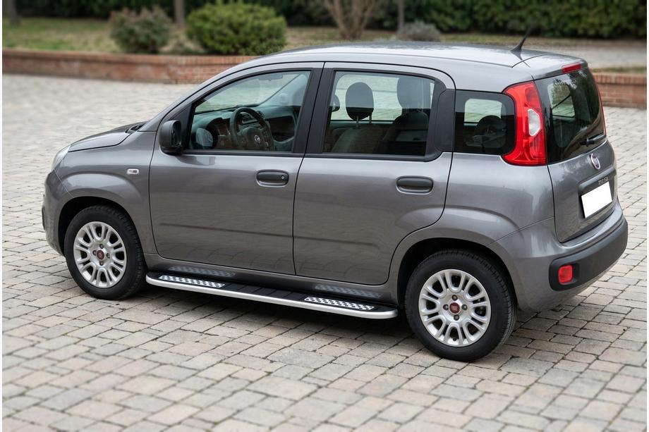 Fiat Panda 2011-2023 Estribos Laterales Tayga V2 (2 uds., Aluminio) Image