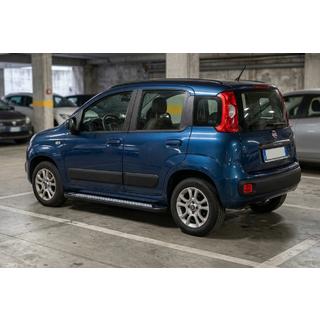 Estribos Laterales Vision New Black (2 uds., Aluminio) Fiat Panda 2011-2023 foto 1