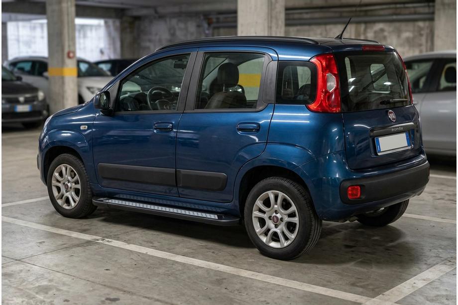 Fiat Panda 2011-2023 Estribos Laterales Vision New Black (2 uds., Aluminio) Image