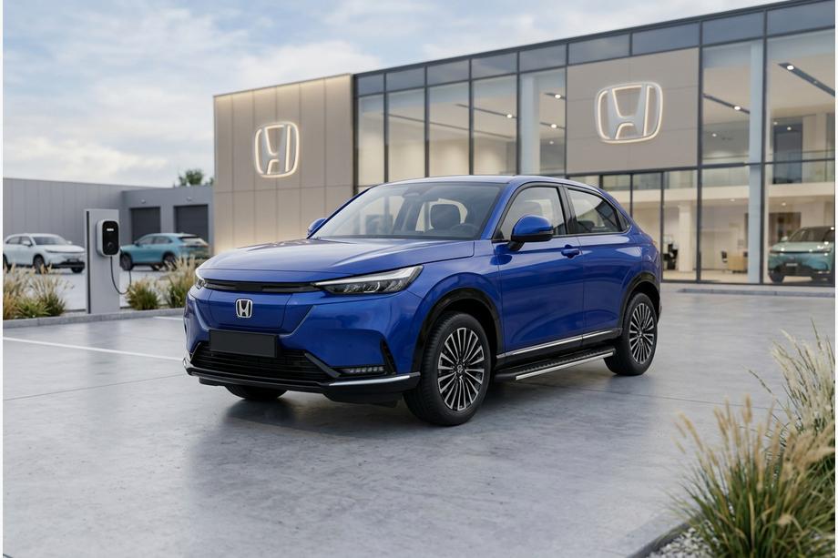 Honda HR-V 2021- Estribos Laterales Bosphore Grey (2 uds., Aluminio) Image