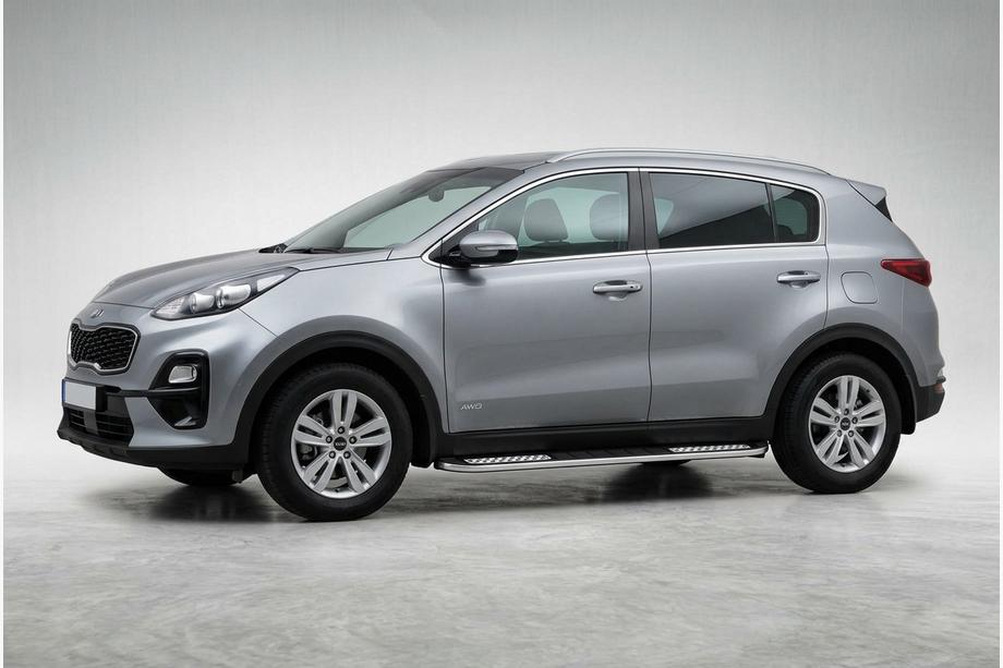 Kia Sportage 2021- Estribos Laterales Tayga V2 (2 uds., Aluminio) Foto 1