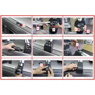 Barras de techo para puntos fijos con llave Wingbar V3 (2 uds) Nissan X-trail T32/Rogue 2014-2021 foto 4