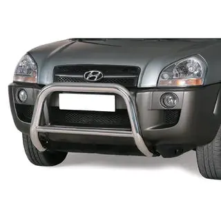 Defensa Delantera Winbo V2 (Acero Inoxidable) Hyundai Tucson JM 2004- foto 1