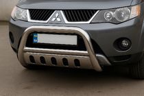 Mitsubishi Outlander 2006-2012 Defensa Delantera a125209 (Acero Inoxidable) foto 1