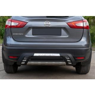 Difusor trasero Libao 2014-2016 (plástico) Nissan Qashqai 2014-2021 foto 1