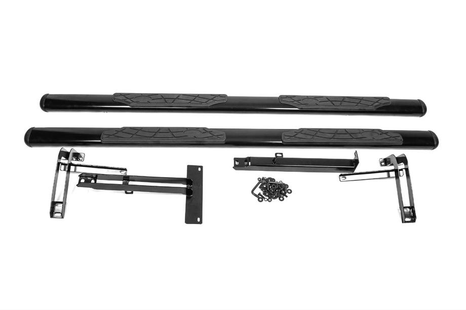 Hyundai Tucson JM 2004- Tubos Laterales Libao Black (2 uds, Aluminio) Image