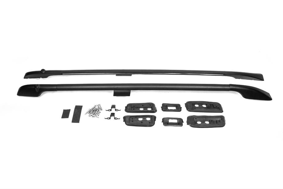 Toyota Land Cruiser 200 2007-2021 Barras de Techo Diseño Original Libao Negro (2 uds) Foto 2