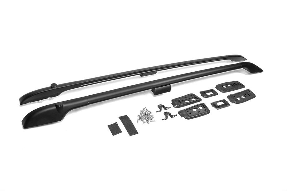 Toyota Land Cruiser 200 2007-2021 Barras de Techo Diseño Original Libao Negro (2 uds) Foto 3