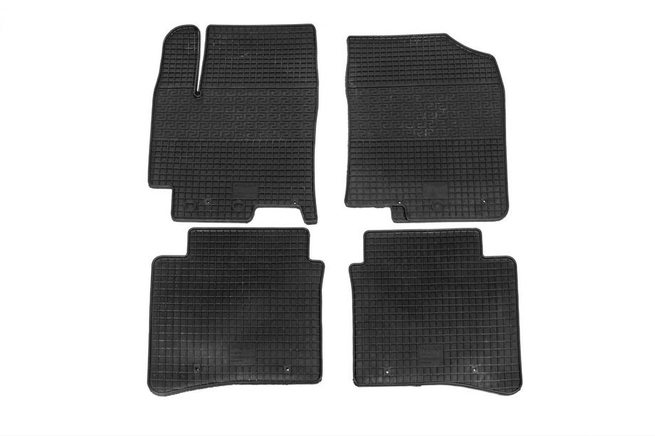 Hyundai Accent 2017-2023 Alfombrillas de goma (4 uds, Polytep) Image