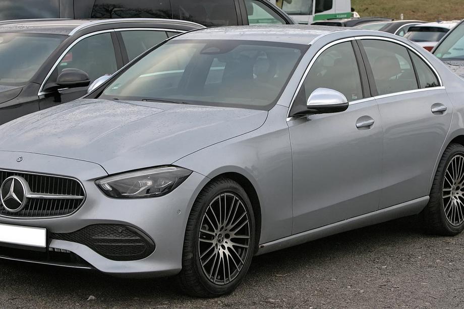 Mercedes C-class W206 2022- Cubiertas de Espejos (2 uds, Acero Inoxidable) Image