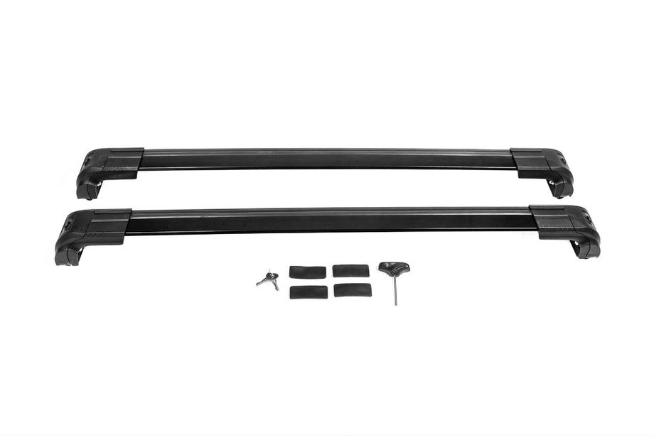 Barras de techo para rieles integrados con llave Strong V2 (2 uds) Foto 15