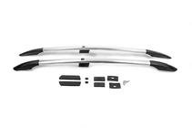 Opel Astra H 2004-2013 Barras de techo de aluminio (HB, cromo) foto 15