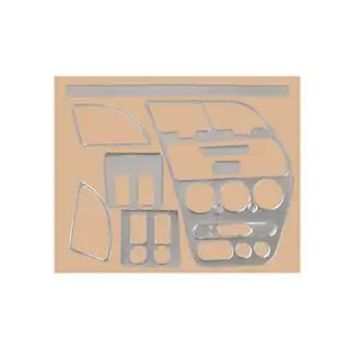 Embellecedores de salpicadero 1997-2001 (Aluminio)