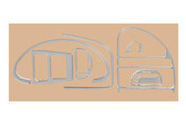 Citroen Saxo 1996-2023 Cubierta de salpicadero (aluminio) foto 1