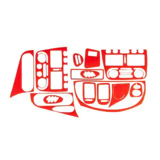 Cubiertas de tablero (rojo) Fiat Palio 1996-2011