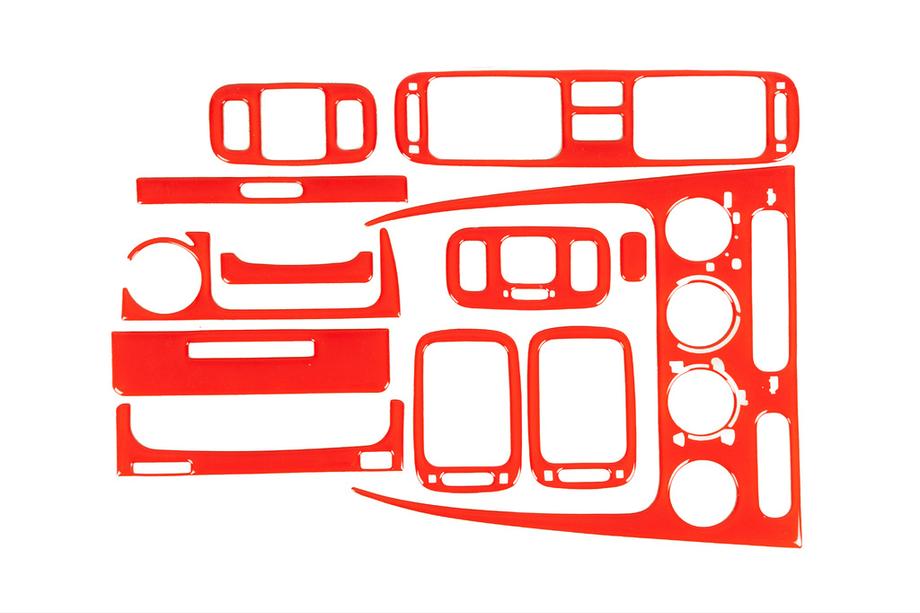 Toyota Corolla 1998-2002 Cubiertas de tablero 1998-2000 (color rojo) Image
