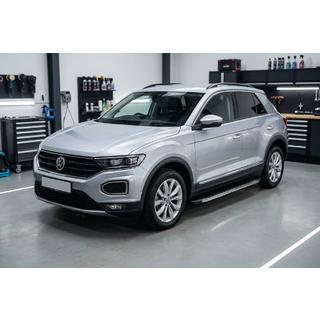 Estribos Laterales BlackLine (2 uds., Aluminio) Volkswagen T-Roc 2017-2025 foto 1