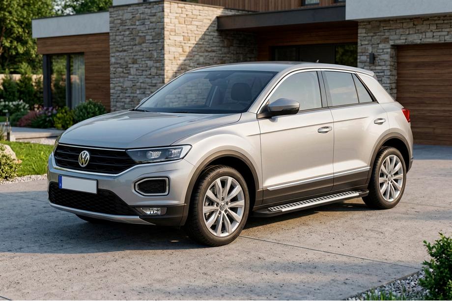 Volkswagen T-Roc 2017-2025 Estribos Laterales Line (2 uds., Aluminio) Image