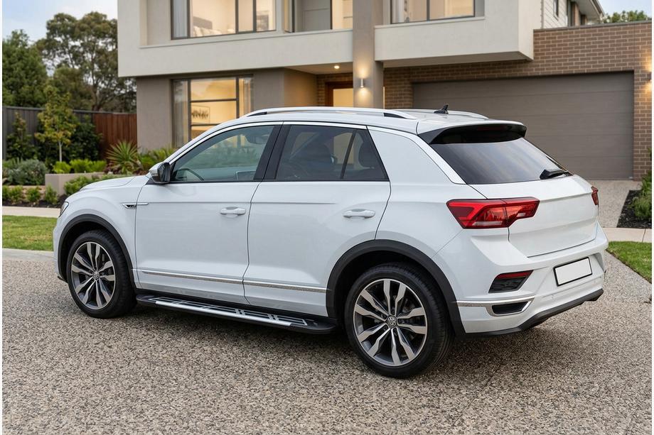 Volkswagen T-Roc 2017-2025 Estribos Laterales Sunrise (2 uds., Aluminio) Image