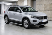 Volkswagen T-Roc 2017-2025 Estribos Laterales Tayga Grey (2 uds., Aluminio) foto 1