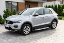 Volkswagen T-Roc 2017-2025 Estribos Laterales Vision New Grey (2 uds., Aluminio) foto 1