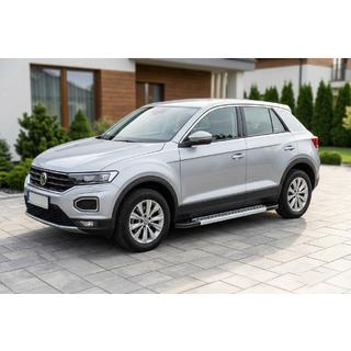 Estribos Laterales Vision New Grey (2 uds., Aluminio) Volkswagen T-Roc 2017-2025 foto 1