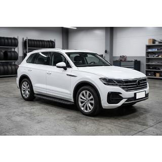 Estribos Laterales Tayga Black (2 uds., Aluminio) Volkswagen Touareg 2018- foto 1