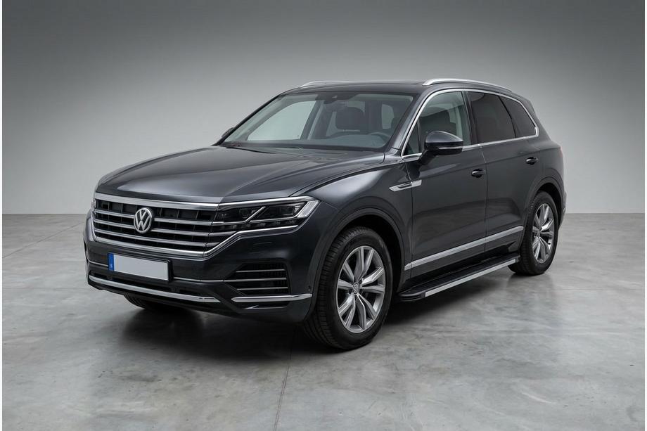 Volkswagen Touareg 2018- Estribos Laterales Maya V1 (2 uds., Aluminio) Image