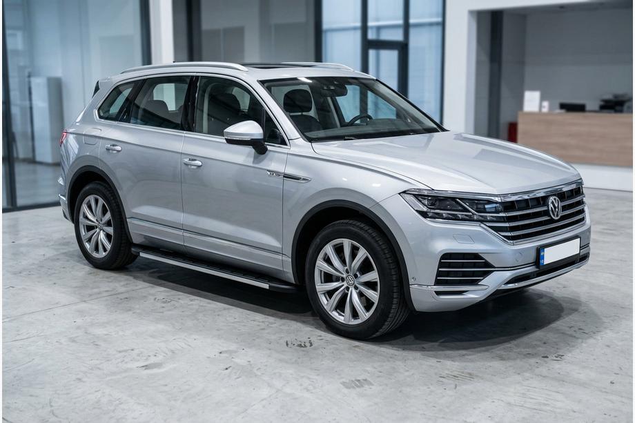 Volkswagen Touareg 2018- Estribos Laterales Duru (2 uds., Aluminio) Image