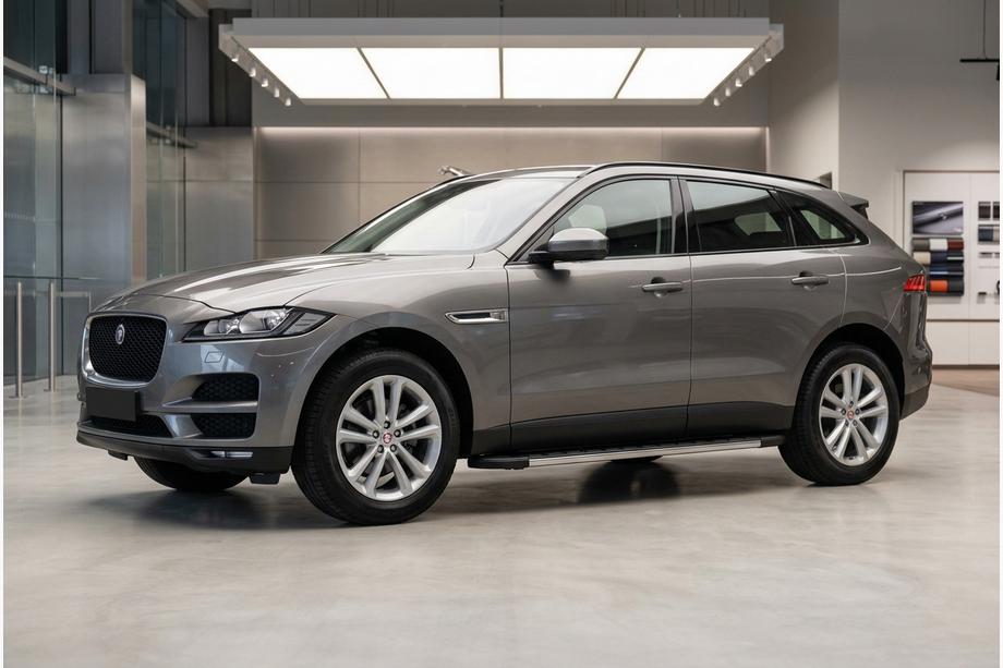 Jaguar F-PACE 2016- Estribos Laterales Duru (2 uds., Aluminio) Image