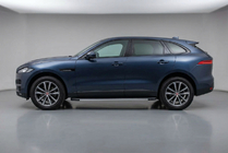 Jaguar F-PACE 2016- Estribos Laterales Maya V1 (2 uds., Aluminio) foto 1