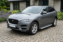 Jaguar F-PACE 2016- Estribos Laterales Maya V2 (2 uds., Aluminio) foto 1
