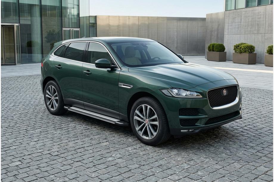 Jaguar F-PACE 2016- Estribos Laterales Rainbow (2 uds., Aluminio) Image