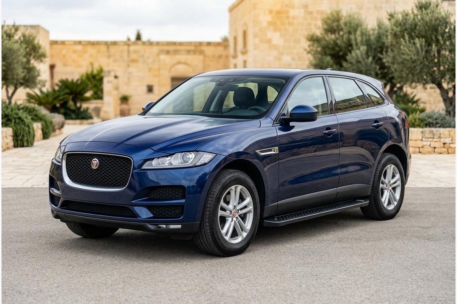 Jaguar F-PACE 2016- Estribos Laterales Allmond Black (2 uds., Aluminio) Image