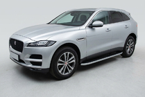 Jaguar F-PACE 2016- Estribos Laterales Tayga Grey (2 uds., Aluminio) foto 1