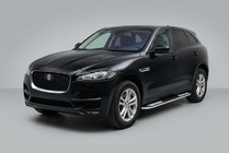 Jaguar F-PACE 2016- Estribos Laterales Tayga V2 (2 uds., Aluminio) foto 1