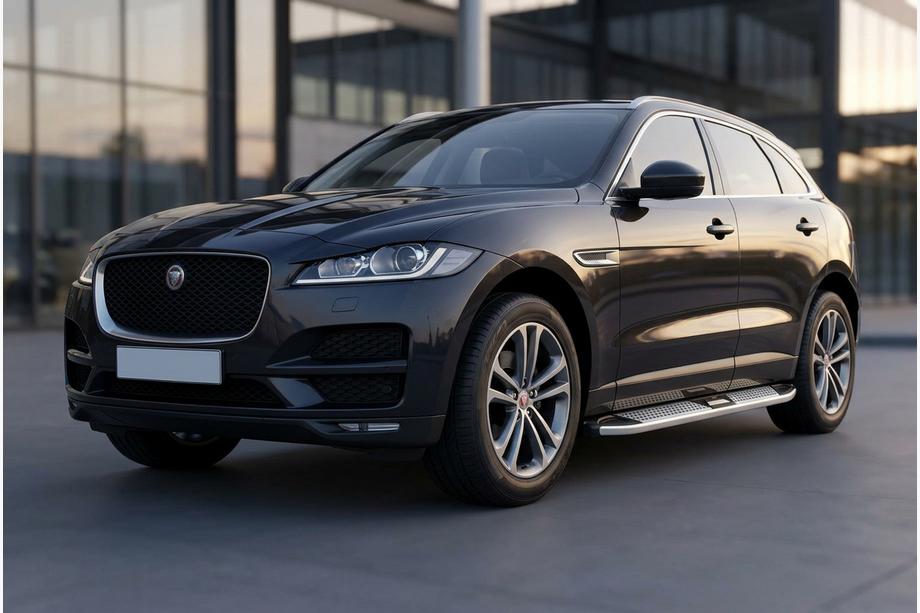 Jaguar F-PACE 2016- Estribos Laterales Mevsim Grey (2 uds., Aluminio) Foto 1