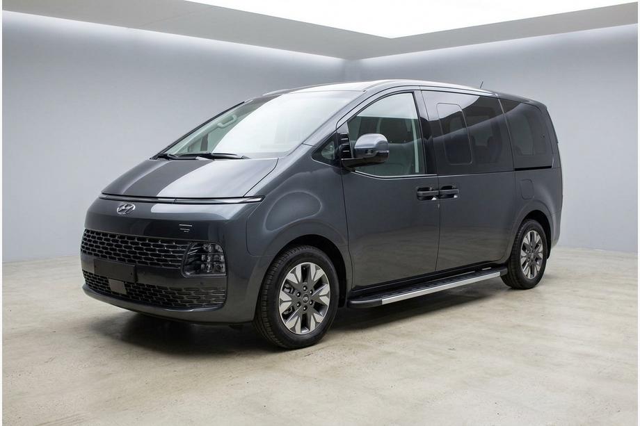 Hyundai Staria 2021- Estribos Laterales Duru (2 uds., Aluminio) Image