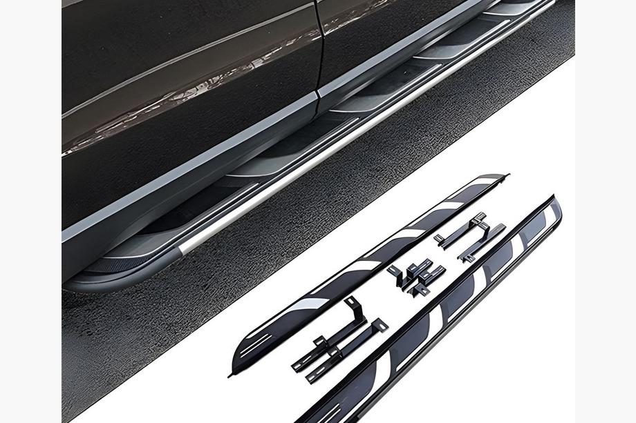 Audi Q5 2017-2025 Estribos Laterales OEM V2 (2 uds., Aluminio) Image