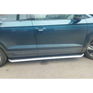 Estribos Laterales OEM V2 (2 uds, aluminio) Skoda Karoq 2018- foto 3