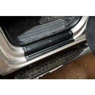 Cubiertas de umbral de puerta EuroCap (4 uds, ABS) Volkswagen Amarok 2010-2022 foto 3