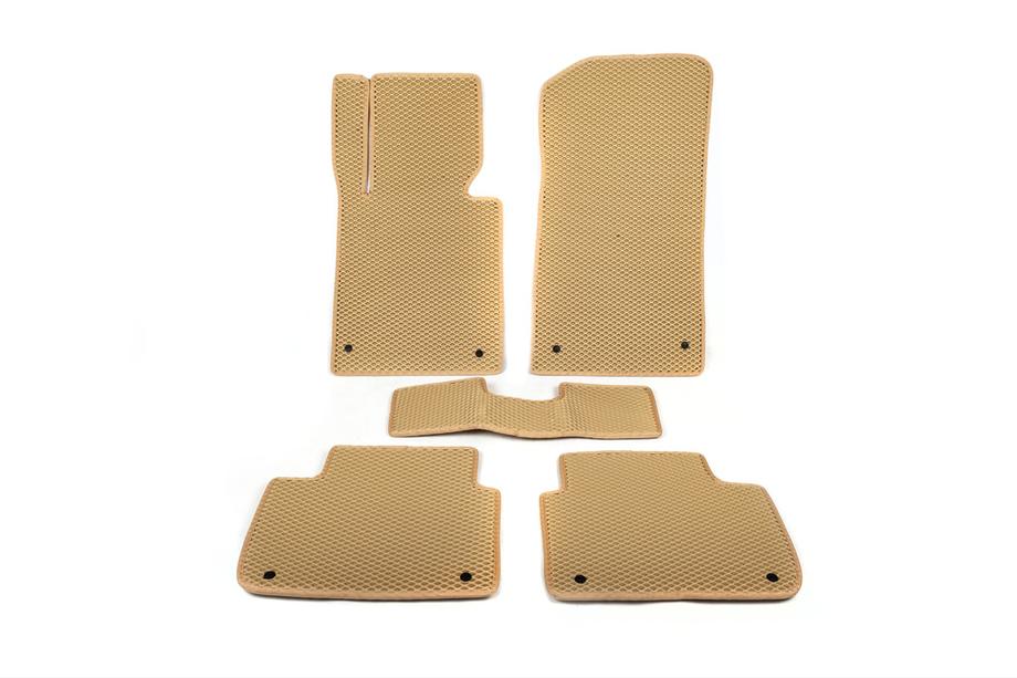 BMW 3 Series E46 1998-2006 Alfombrillas EVA (Beige) Image