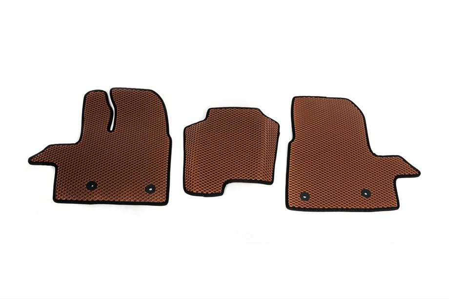 Ford Transit 2014- Alfombrillas EVA 2014-2018 (ladrillo) Image