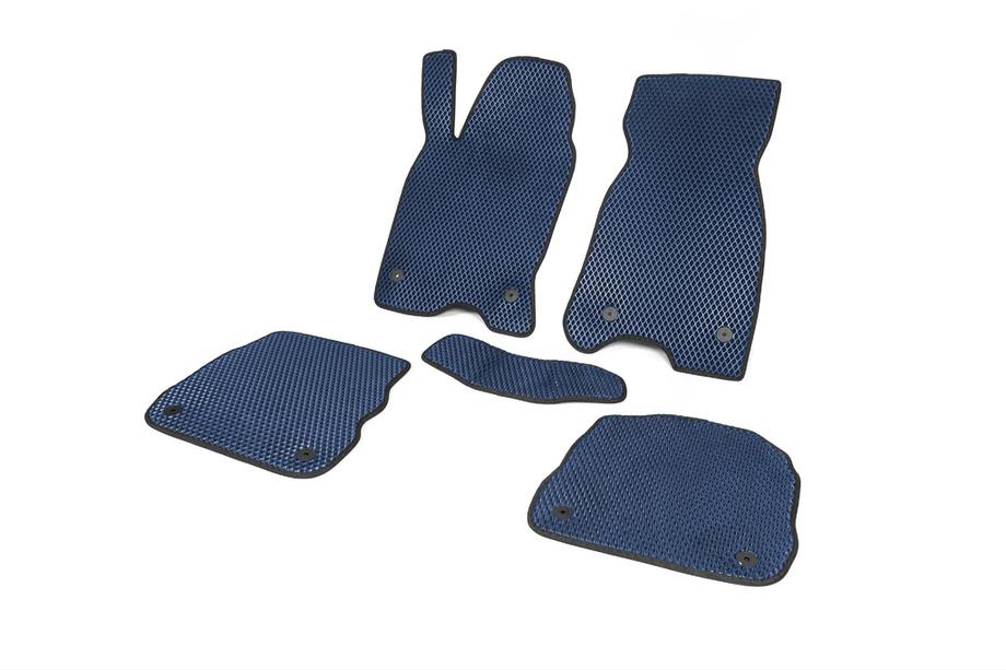 Audi A6 C5 2001-2004 Alfombrillas EVA (Azules) Image