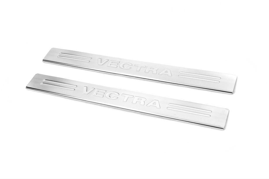 Opel Vectra B 1995-2002 Protector de estribos Carmos (2 uds, acero inoxidable) Foto 2