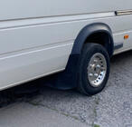 Volkswagen LT 1995-2006 Tapacubos de acero inoxidable Exclusive V2 (diseño de 2 aros) foto 2