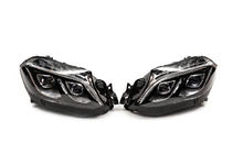Mercedes GL/GLS class X166 2012-2019 Faros delanteros Halogen to LED (para vehículos convertidos de GL a GLS, 2 uds.) foto 1