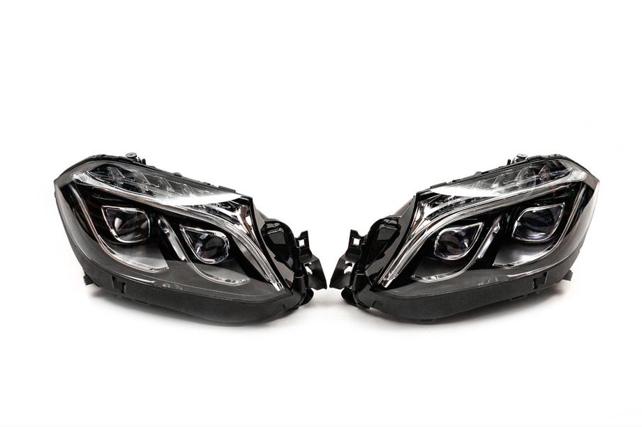 Mercedes GL/GLS class X166 2012-2019 Faros delanteros Halogen to LED (para vehículos convertidos de GL a GLS, 2 uds.) Image